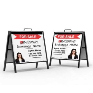 Kingsway Insert Sign 24x24