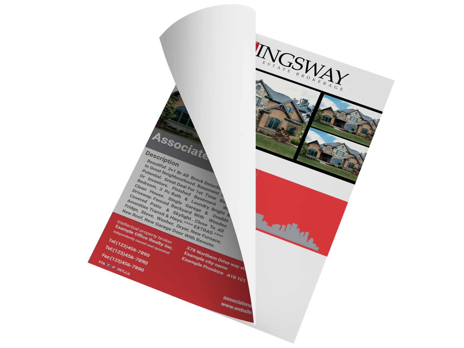 Kingsway Postcards Size & Templates Start2print.ca