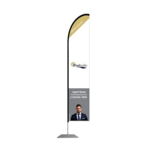 iProRealty Feather Flag 26x116