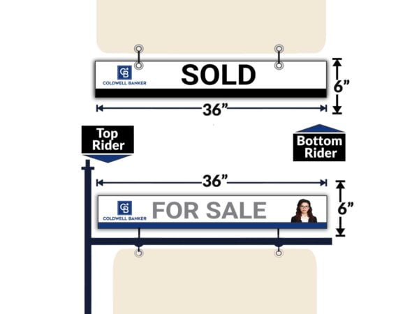 Coldwell Banker Rider 36x6