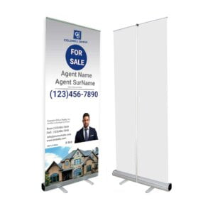 Coldwell Banker Roll-up Banner 33x80