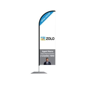 Zolo Feather Flag 25x79