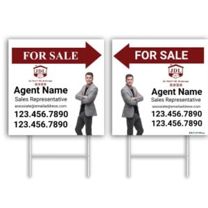 JDL Direction Sign 24x24