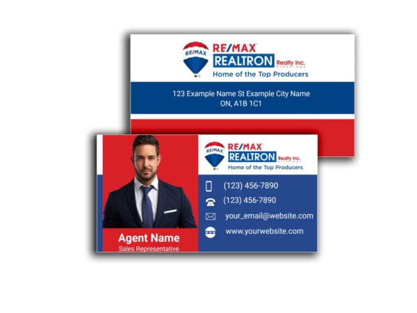 Remax Realtron Business Card 3.5x2