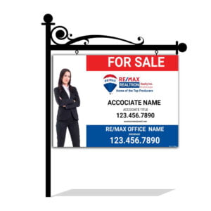Remax Realtron For Sale Sign 32x24.