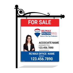 Remax Realtron For Sale Sign 32x36.