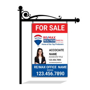 Remax Realtron For Sale Sign 32x48.