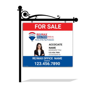 Remax Realtron For Sale Sign 36x32.