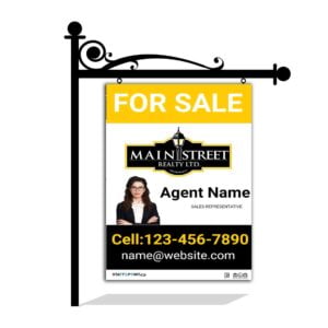 Main Street For Sale Sign 24x36.