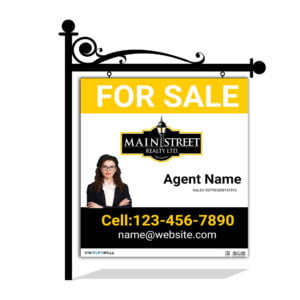 Main Street For Sale Sign 30x32.