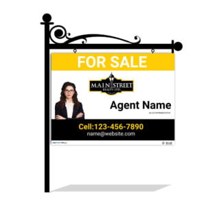 Main Street For Sale Sign 32x24.