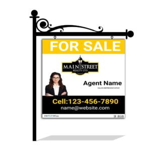 Main Street For Sale Sign 32x30.