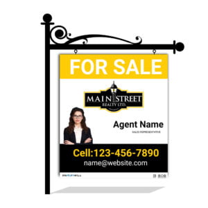 Main Street For Sale Sign 32x36.