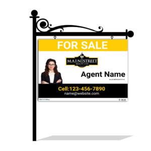 Main Street For Sale Sign 36x24.
