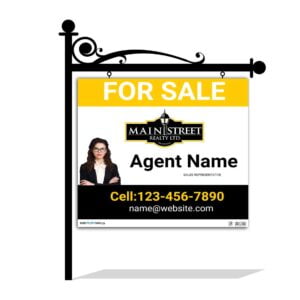 Main Street For Sale Sign 36x32.