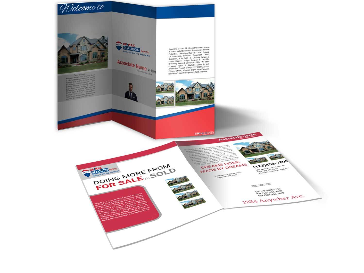 Remax Realtron Brochures | Size &amp; Templates | Start2print.ca