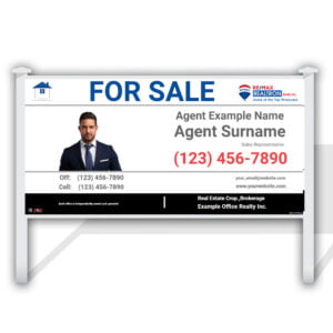 Remax Realtron Commercial Sign 96x48