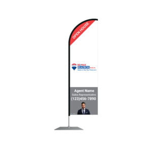 Remax Realtron Feather Flag 25x79