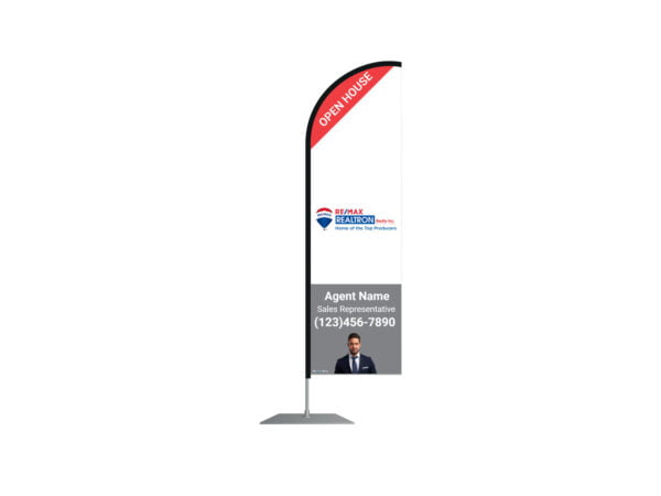 Remax Realtron Feather Flag 25x79