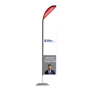 Remax Realtron Feather Flag 31x157