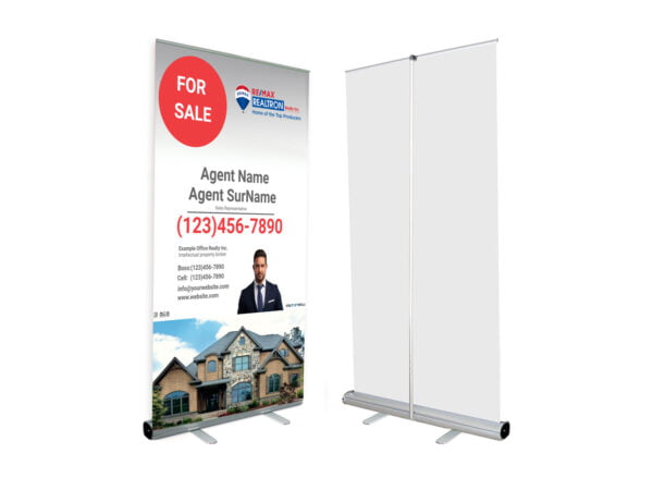 Remax Realtron Roll-up Banner 48x80