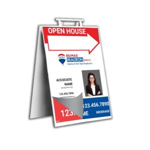 Remax Realtron Sandwich Board Reface