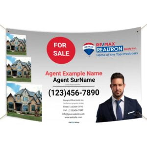 Remax Realtron Vinyl Banner 36x24