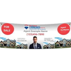 Remax Realtron Vinyl Banner 96x36