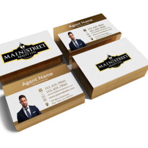 Main Street Business Card Luxe.