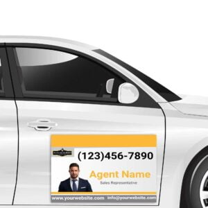 Main Street Car Magnet 18x12