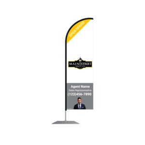 Main Street Feather Flag 25x79