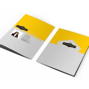 Main Street Presentation Folder 9x12