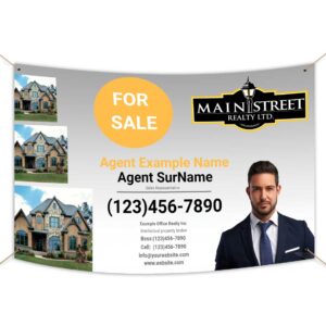 Main Street Vinyl Banner 36x24