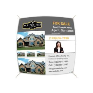 Main Street Vinyl Banner 48x48