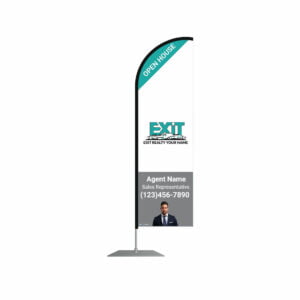 Exit Realty Feather Flag 25x79