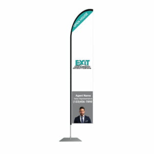 Exit Realty Feather Flag 31x157