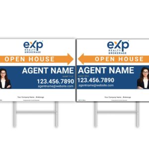 eXp Realty Direction Sign 24x18