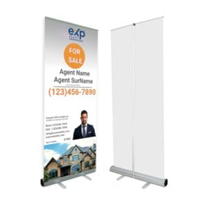 eXp Realty Roll-up Banner 33x80